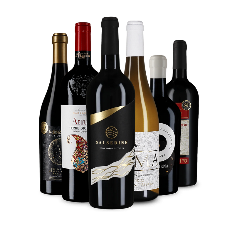 Wine in Black Pizza, Pasta & Amore-Paket