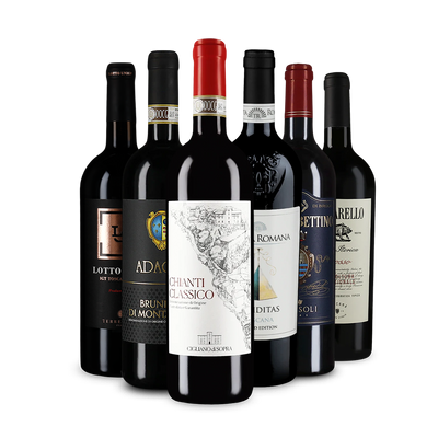 Wine in Black Best of Toskana-Paket
