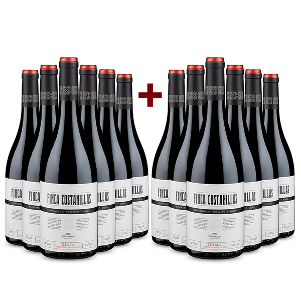 6+6 Flaschen Finca Costanillas Rioja 2020