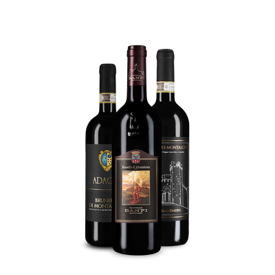 Wine in Black Brunello di Montalcino-Paket