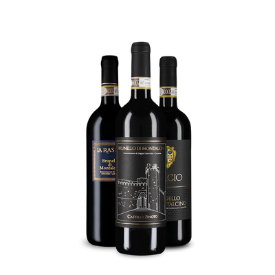 Wine in Black Brunello di Montalcino-Paket