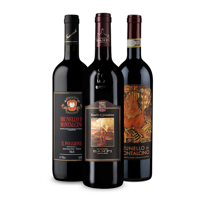 Wine in Black Brunello di Montalcino-Paket