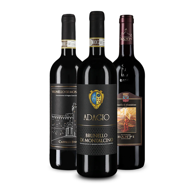 Wine in Black Brunello di Montalcino-Paket