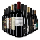 12x1 Wine in Black 12 er Rotwein Bestseller Set