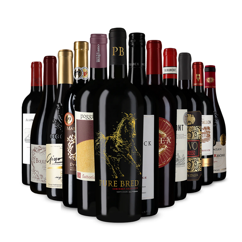 Unsere Rotwein-Bestseller im 12er-Set