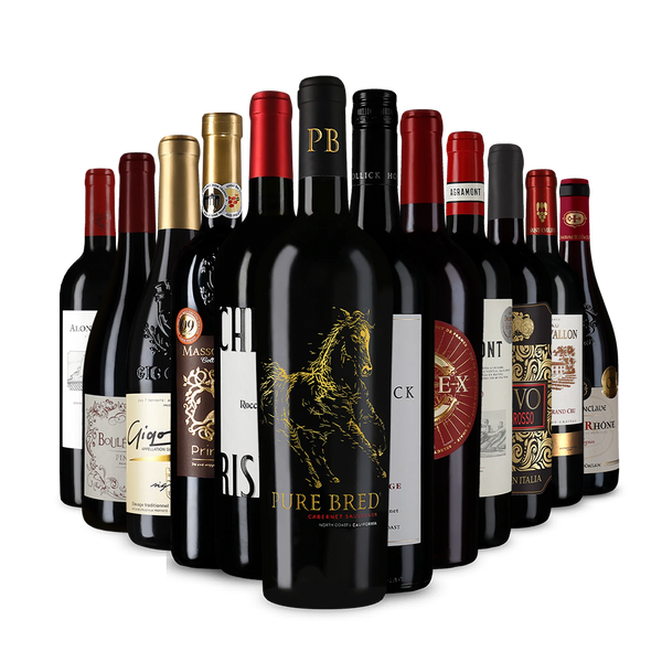 Unsere Rotwein-Bestseller im 12er-Set