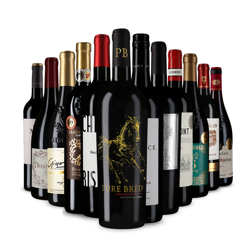 Unsere Rotwein-Bestseller im 12er-Set