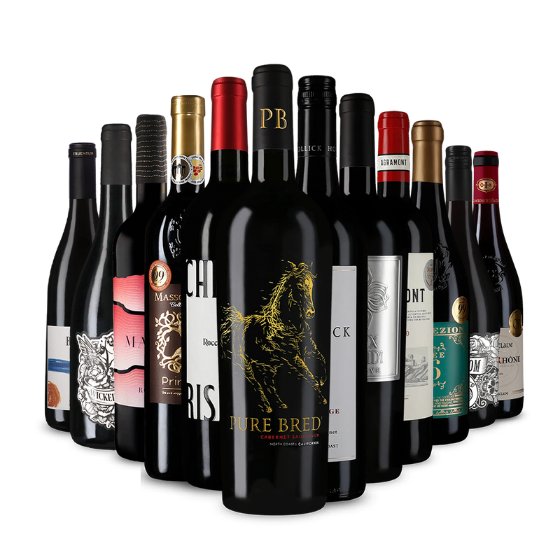 Unsere Rotwein-Bestseller im 12er-Set