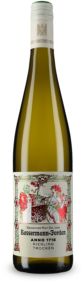 Riesling von Bassermann-Jordan Dr. Anno trocken 2022 1718 Geheimer Rat