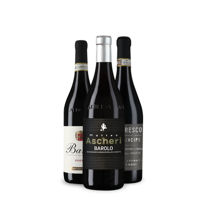 Wine in Black Piemont-Paket