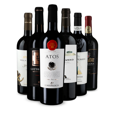 Wine in Black Supertuscan-Paket