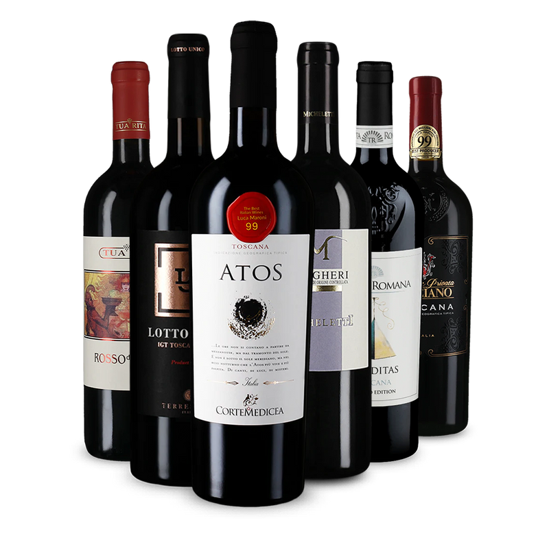 Wine in Black Supertuscan-Paket