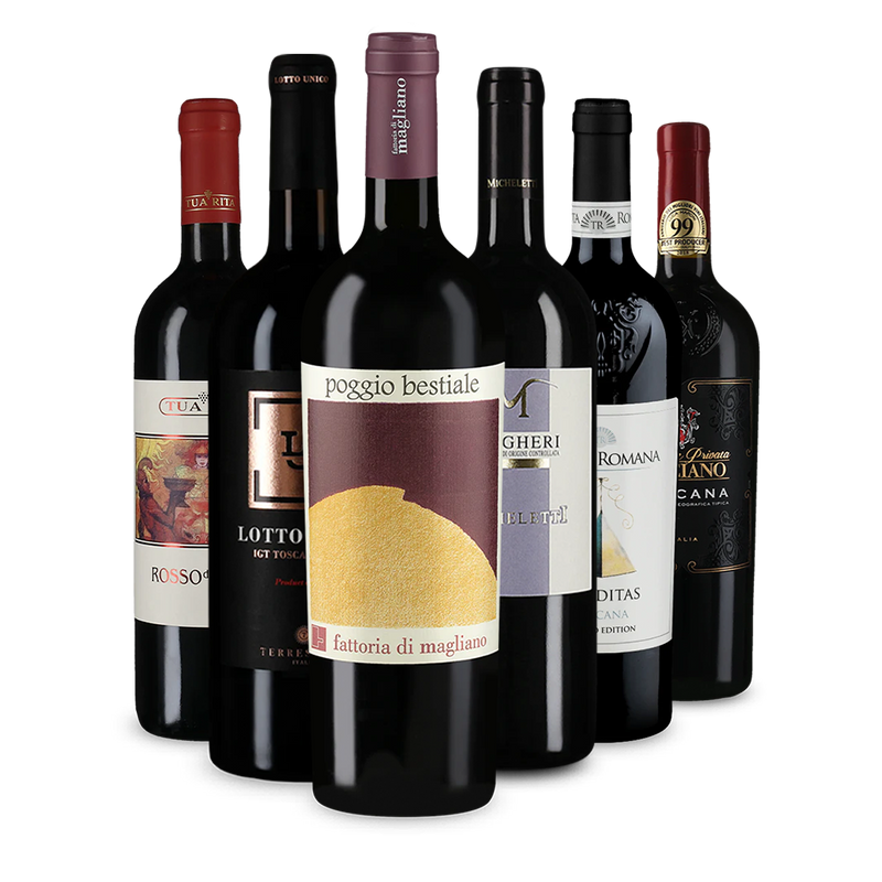 Wine in Black Supertuscan-Paket