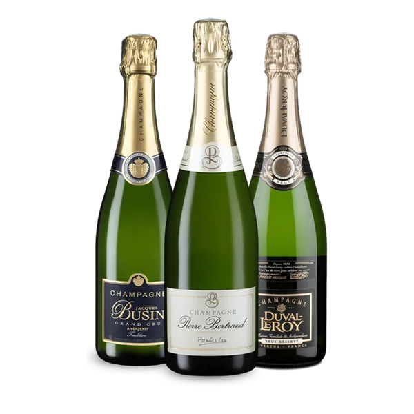 Champagner deluxe: 3 Flaschen purer Genuss!