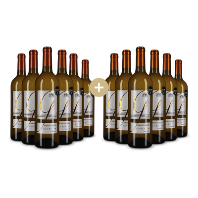 6+6 gratis: Bordeaux Blanc 2023