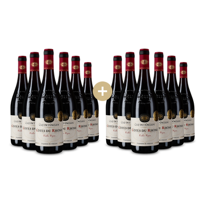 6+6 gratis: Clef de l'Enclave Réserve Vieilles Vignes Côtes du Rhône 2024
